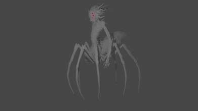 spider man canavar 3d model in 3dexport örümcek adam fantastik tehlike 3d print model - Mito3D