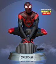 spiderman classic spiderman hero superhero fanart 3dprint 3dprinting statue figure