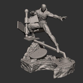 hombre araña escultura Listo impresión maravilla estatua mcu figura héroe cómic superhéroe hierro Arte esculturas tom Holanda rígido vengadores personaje 3d print model - Mito3D