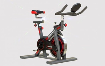 spinning bike 3d model in sport 3dexport vehicle bicycle spining gym racing pedal cycle cycling steering wheel slim doun muscles competition activity race bodybuilding biking 3d print model - Mito3D