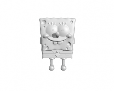 Bob Esponja pantalones Cuadrados llavero juguetes Pantalones dibujos animados juego nerd llave soporte Figura acción juguete 3d print model - Mito3D