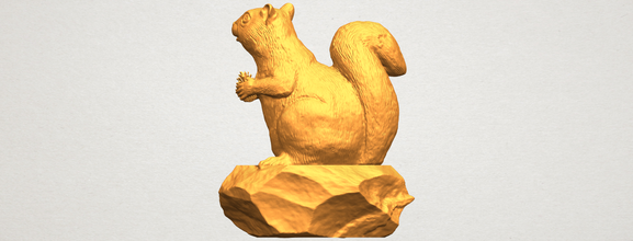 squirrel 01 car chair tree table sofa character game exterior human interior people girl house miniatures figurines sculpture animal zoo mammal dog 3d print model - Mito3D