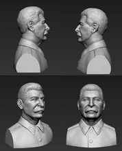 stalin 3d impresión modelo in hombre 3dexport busto humano escultura 3d print model - Mito3D