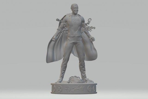 Stan Lee figurines prêt impression homme Stan Lee buste merveille bandes dessinées action figures miniatures figurines impression Stanlee homme araignée stan lee vengeurs sc personnage old man fantastique dc art 3d print model - Mito3D