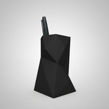 Stand Griffe Gestell Design Lowpoly polygonal Polygon Kunst Schreiben 3d print model - Mito3D