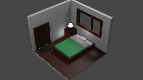 norme vivant chambre cuisine manger maison lumière 3d print model - Mito3D