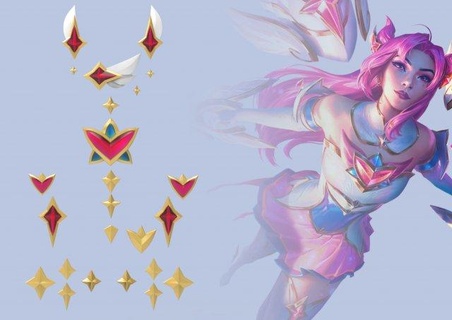 star guardian kaisa cosplay accessories leagueoflegends kaisa 3dprinting cosplay cosplay-prop lol  3d print model - Mito3D