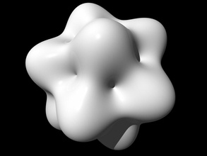 étoile mathématique surface dc1m1 3d impression modèle in art 3dexport platonique dodécaèdre icosaèdre math obj stl imprimable 3dprint relique bibelot résonance 3d print model - Mito3D