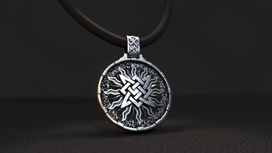 star of russia pendant 3d print model in pendants 3dexport jewel amulet symbol talisman pattern slavs faith stereolithography ornament jewellery wax printable style metal 3d print model - Mito3D
