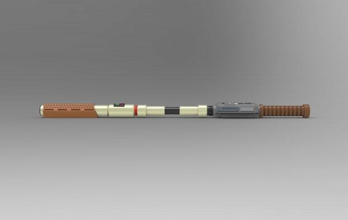 Estrela caminhada jaylah rifle phaser lazer réplica cosplay imprimível 3d print model - Mito3D