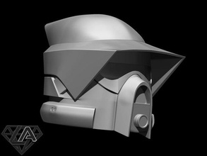 star kriege boomer helm 3d drucken modell spiel zubehör 3dexport starwarscosplay sw airsoft cosplay krieger rüstung maske soldat eindringling ritter lafactorystore 3d print model - Mito3D