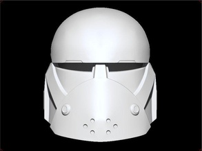 stella guerre clone vigore 99 male lotto demolitore casco airsoft 3dshophelmet cosplay 3d print model - Mito3D