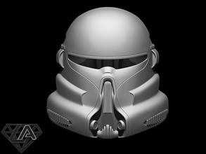 star wars jedi fallen order purge trooper helmet starwars airsoft cosplay mask warrior vader fallenorder armor armour toy 3d print model - Mito3D
