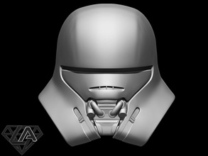 star wars jet trooper helmet 3d print model in game accessories 3dexport jedi vader invader warrior armor toy cosplay airsoft mask stormtrooper halloween 3d print model - Mito3D
