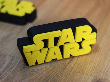 star savaşlar logo işaretler logolar Yıldız Savaşları sembol amblem film işaret Jedi Leia Jabba Medelis Sanat 3d print model - Mito3D