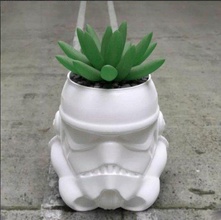 star wars stormtrooper flower pot 3d print model in decor 3dexport 3d print model - Mito3D
