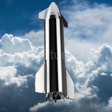 starship sn15 prototype cohete nave star ship starship space satellite rocket elon musk base dream mars marte miniatures