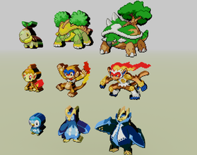 entrée Pokémon 4 gen voxel lutin 3d print model - Mito3D