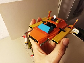 starzinger vaisseau spatial starbud 3d impression modèle in 3dexport 3d print model - Mito3D