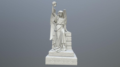 heykel taş eski berbat sütun pillar Roma heykeltraşlık heykelsi büst büstü 3d print model - Mito3D