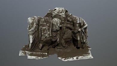 estatua montaña Roca esculpir escultura efigie estatuaria 3d print model - Mito3D