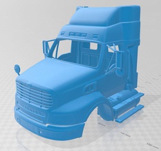 sterling a9500 2006 imprimible de la cabina del camión ranura scalextric tamiya rc hobby 1-14 1-10 1-24 1-32 3d print model - Mito3D