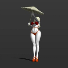 stl format - sexy mary poppins - naked-girl summer sexygirl sexy-women body booty 3dprint 3dmodel stlmodel stl-file character swimsuit beach beauty