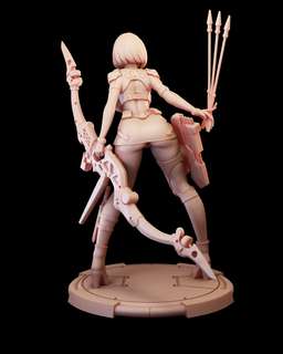 stl format - yuxian lin wars 3d print ready model monsters & creatures warrior-girl warrior-character body girl weapon stl-file stlmodel readytoprint ready-to-use free gladiator monster creature printable 3d print model - Mito3D