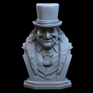 stl pinguim fracasso 3d impressão monstros criaturas personagem 3dprint pintura pinturas 3dmodel stlmodel coleção colecionador dcuniverse modelo 3d print model - Mito3D