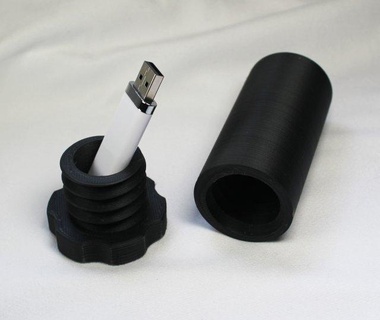 Conservazione tubo cilindro scatola contenitore cilindrico giro 3d print model - Mito3D