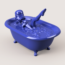 stormtrooper girl bath starwars woman sexygirl 3d print model - Mito3D