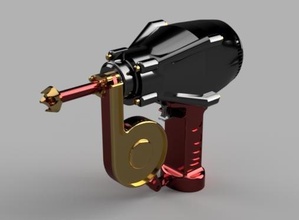 strange drill 3d print model in 3dexport printable tool tools mechanism 3d print model - Mito3D