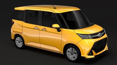subaru justy rs 2017 3d model in compact cars 3dexport car light japan passenger minivan bus auto avto vehicle 2018subaru 3d print model - Mito3D