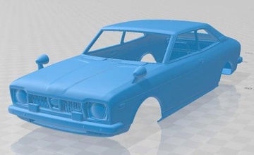 subaru leone gsr 1972 printable body car 3d print model in automotive 3dexport slopt scalextric tamiya rc miniz hobby micro 3d print model - Mito3D