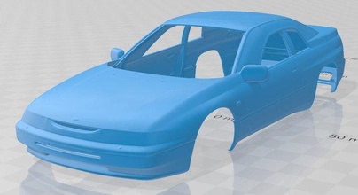 subaru svx 1992 imprimible cuerpo coche vehiculo espacio scalextric Tamiya rc miniz pasatiempo micro 3d print model - Mito3D