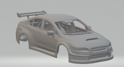 subaruwrxstif8 3d yazdır model in araç 3dexport döküm sıcak tekerlekler tren h0 187 yuva araba slotcar rc rcmodel wrx vin dizel 3d print model - Mito3D