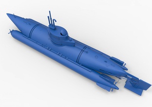 sottomarino 3d stampa modello in settore automobilistico 3dexport classe nucleare hms marina militare reale britannico mare uk oceano nave guerra siluro barca sott'acqua 3d print model - Mito3D