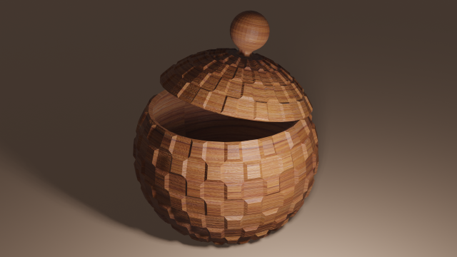 sugar bowl vessel 3D print model - Mito3D