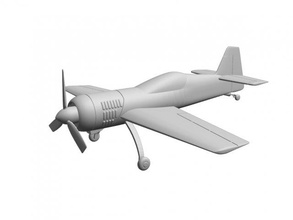 sukhoi su-26 aerobatic aircraft free 3d print models 3dexport scalemodel toy 3d print model - Mito3D