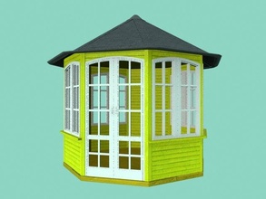 summer house 3d print model - Mito3D