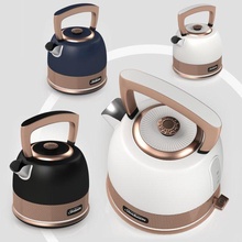 sunbeam classic bronze pot kettle appliances kitchen appliance electrical set 3d object model 3d print model - Mito3D