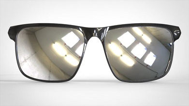 occhiali sole design 3d print model - Mito3D