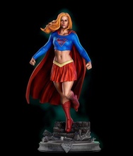super fille figure imprimable 3d impression modèle in femme 3dexport girl dc dcunivers dccomique superman bandes dessinées figurine action 3d print model - Mito3D