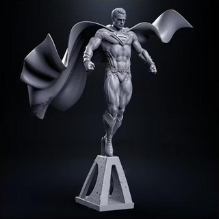 Übermensch Statue Gerechtigkeit Liga Superheld Batman Held Skulptur dc Zahl Kent Fan Art Clark Kunst Skulpturen Comics Karikatur 3d print model - Mito3D