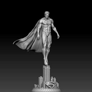 Super homen esculpir pronto impressão estatuetas dc heroi estátua Admirador arte 3dprinting ender3 ender3pro escultura figura colecionáveis miniaturas maravilha herói quadrinho super imprimível 3d 3d print model - Mito3D