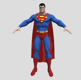 superuomo statue uomo statua giustizia lega supereroe Batman eroe scultura dc Kent fan art Clark arte sculture cartone animato i fumetti 3d print model - Mito3D