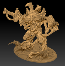 supreme hive bug lord tyrani warhammer wh40000 wh40 monster aliens 3d print model - Mito3D