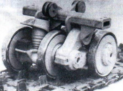 suspension german tank mause tank maus suspension  3d print model - Mito3D