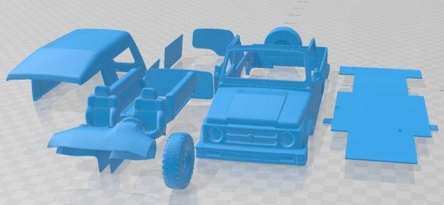 suzuki gypsy 2016 printable car 3d print model automotive slot scalextric tamiya rc miniz hobby micro 3d print model - Mito3D