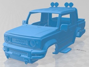 suzuki jimny sierra recoger 2019 imprimible cuerpo coche vehiculo 3d impresión modelo in automotor 3dexport espacio scalextric tamiya rc miniz pasatiempo micro tractor 3d print model - Mito3D